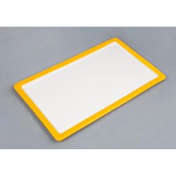 Гастроемкость 1/1 h20 мм фарфор 530*325*20 мм 2,5 л желтая/белая P.L. Proff Cuisine