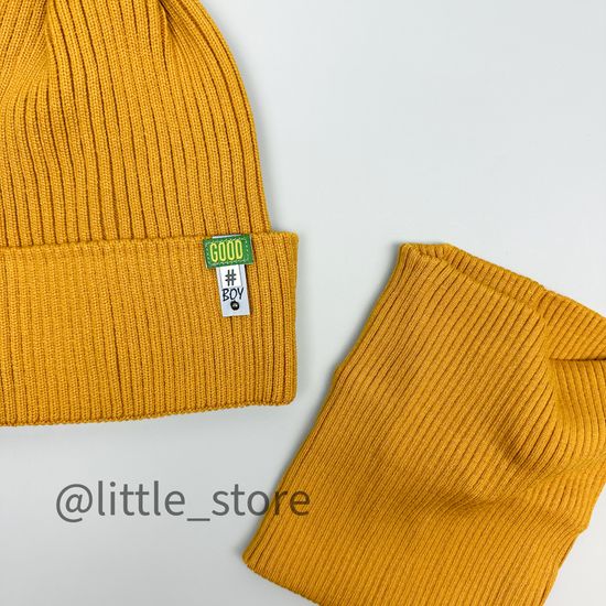 Шапка со снудом, Горчица