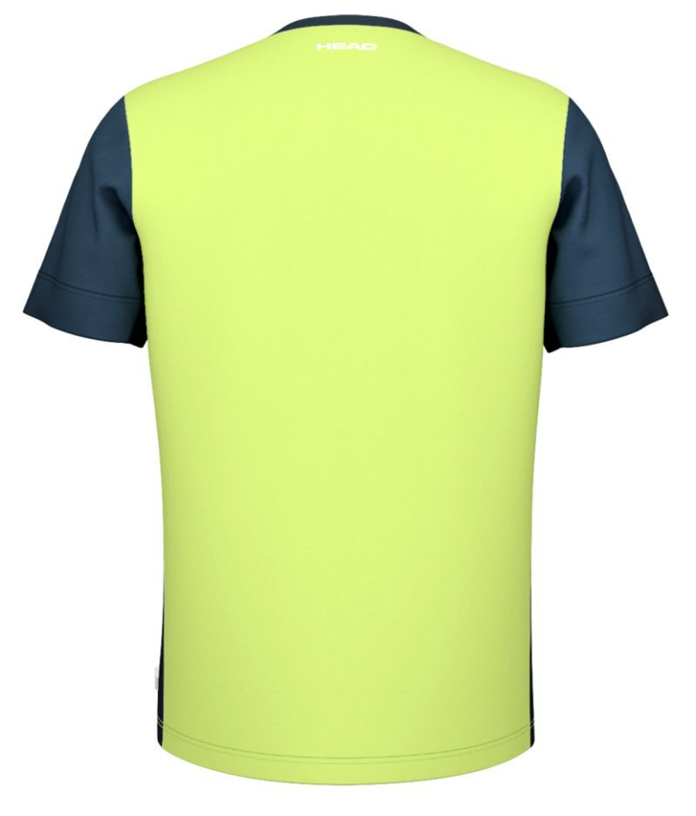 Футболка для мальчика теннисная Head Boys Slice - зеленый