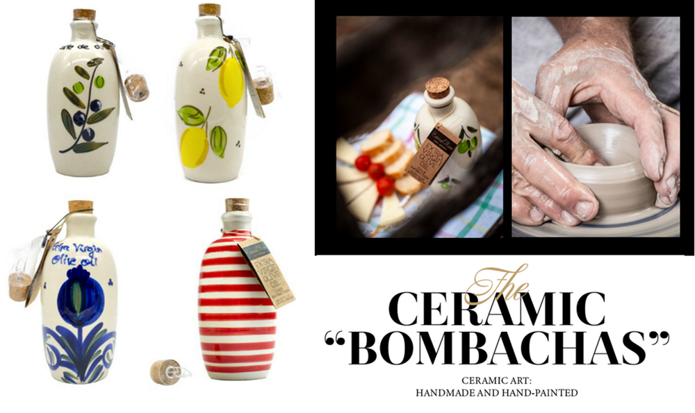 500 мл Масло оливковое Beneoliva Arbequina Extra Virgin Цветок керамическая бутылка