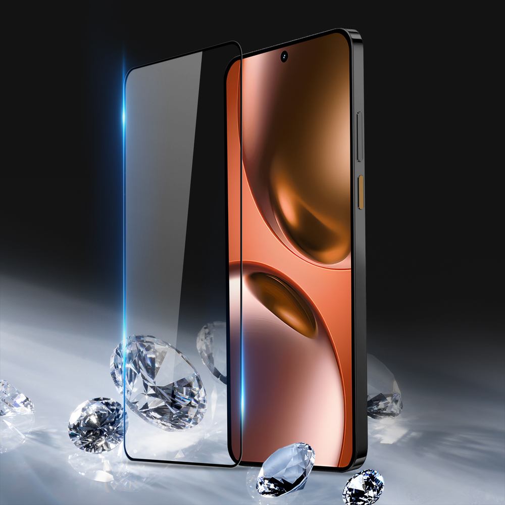 Защитное стекло на экран для Realme GT 7 и 7T, от Dux Ducis серия 9D Full Screen Glass