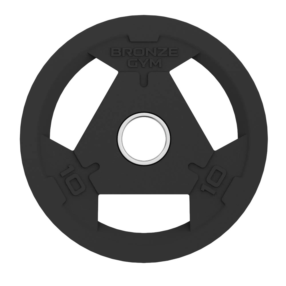 Диск олимпийский BRONZE GYM обрезиненный 10 кг