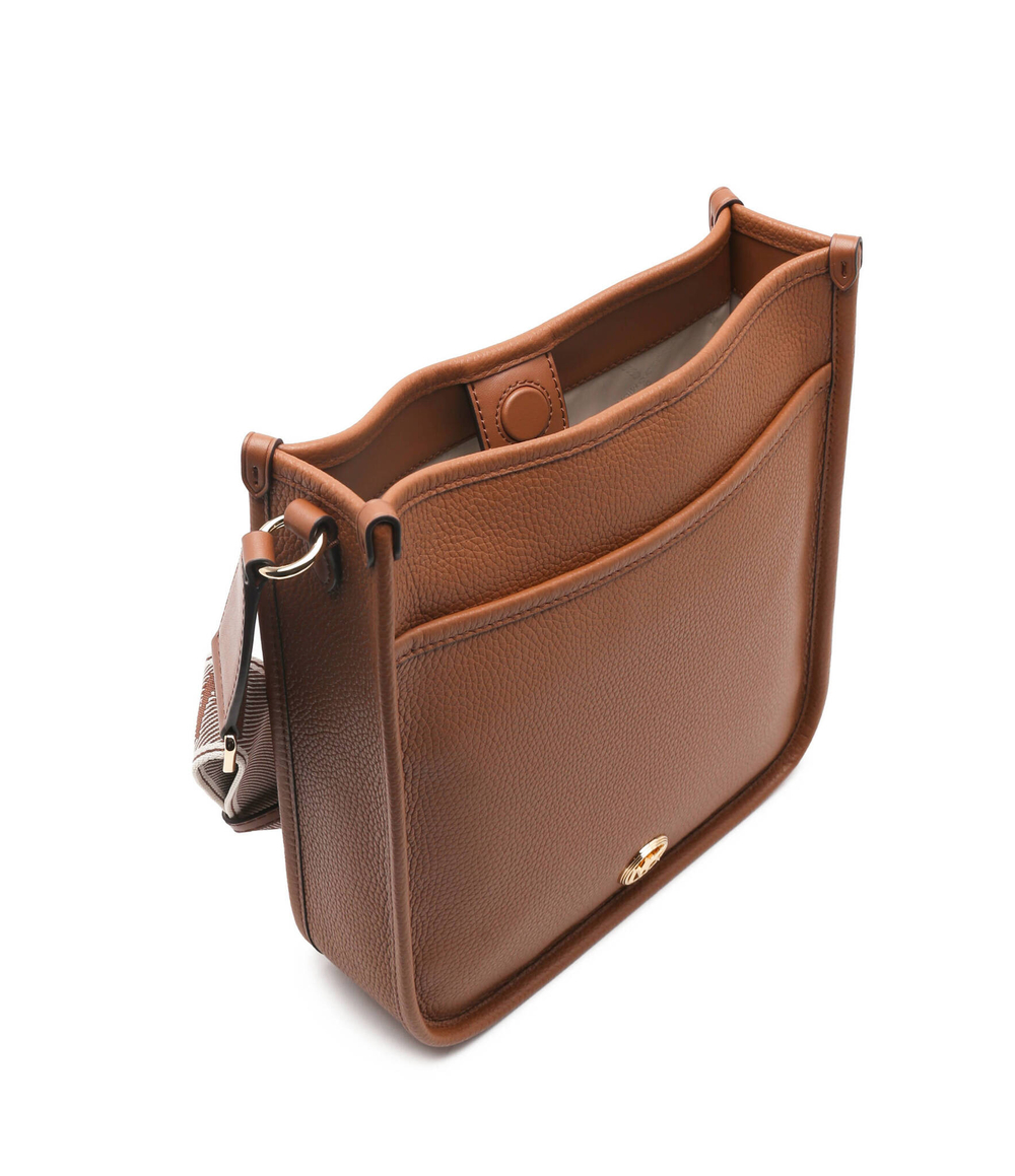 Кожаная сумка через плечо Michael Kors - коричневый(30R4G99M7L)