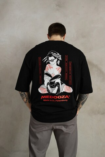 Футболка MEDOOZA "Geisha II" Черный