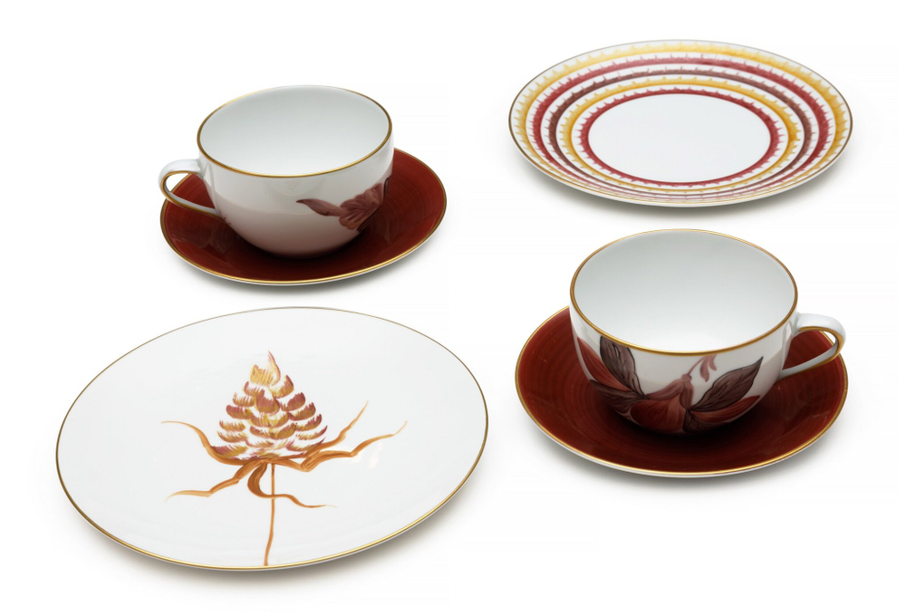 Набор чайный 6 предметов 350мл Marie Daage Belle Sisal Udaipur