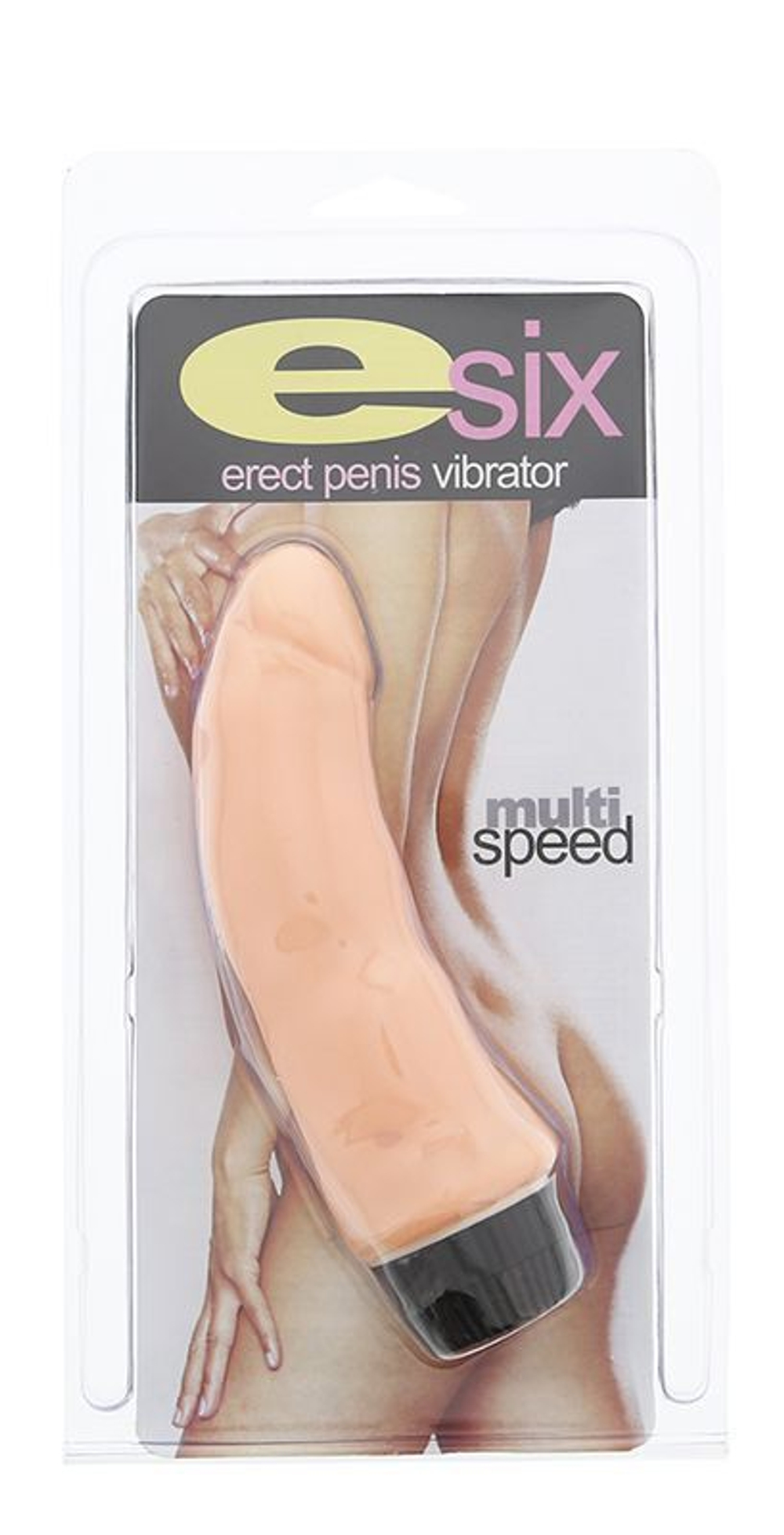 Реалистичный вибромассажер малого размера - 12 см. (Цвет: телесный)