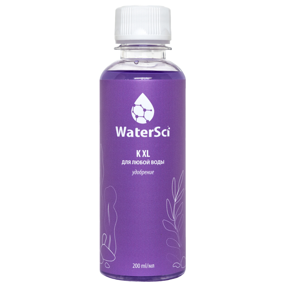 WaterSci K XL, 200 ml. Концентрат калийного удобрения