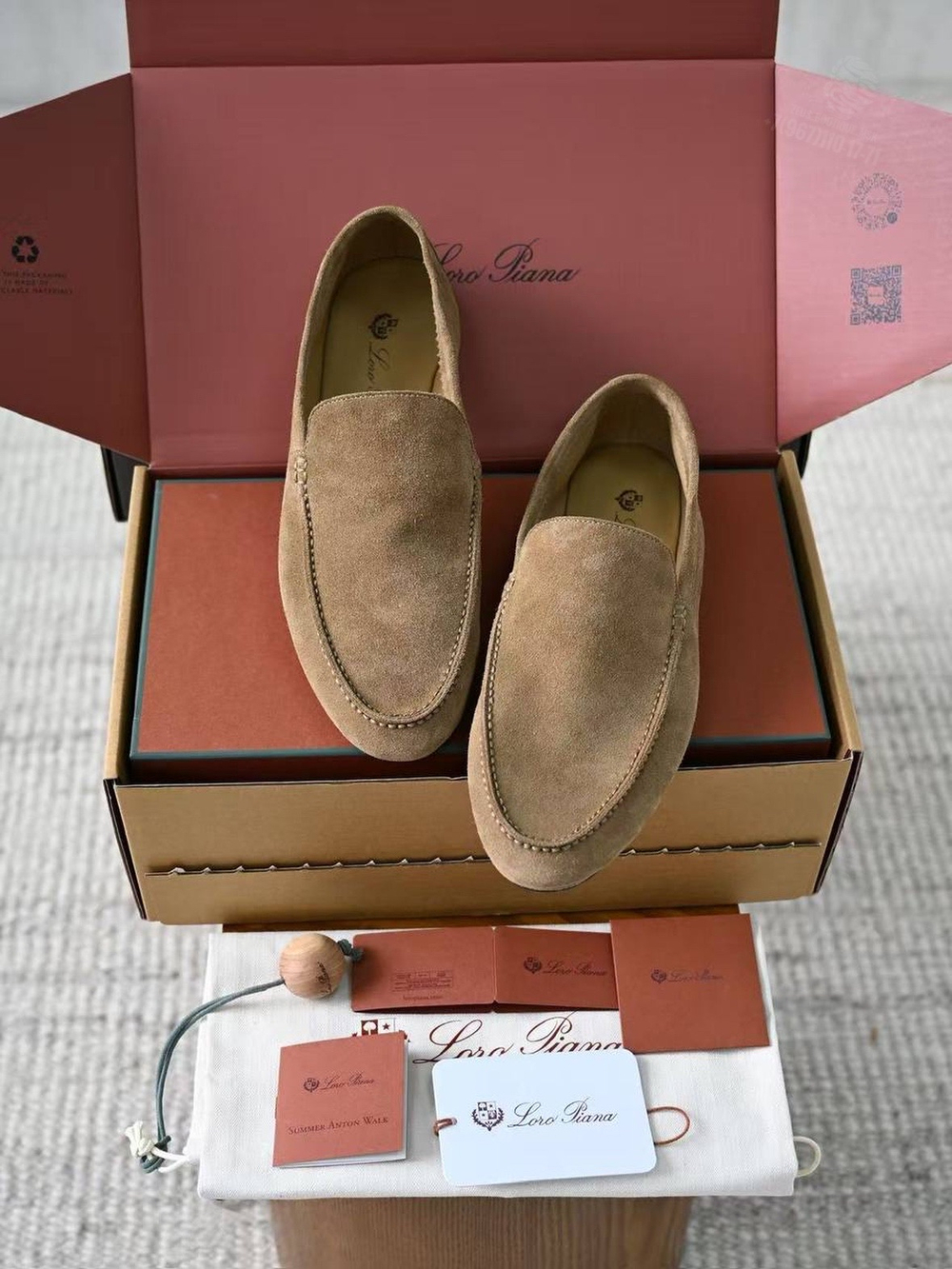 Лоферы Loro Piana Summer Anton Walk