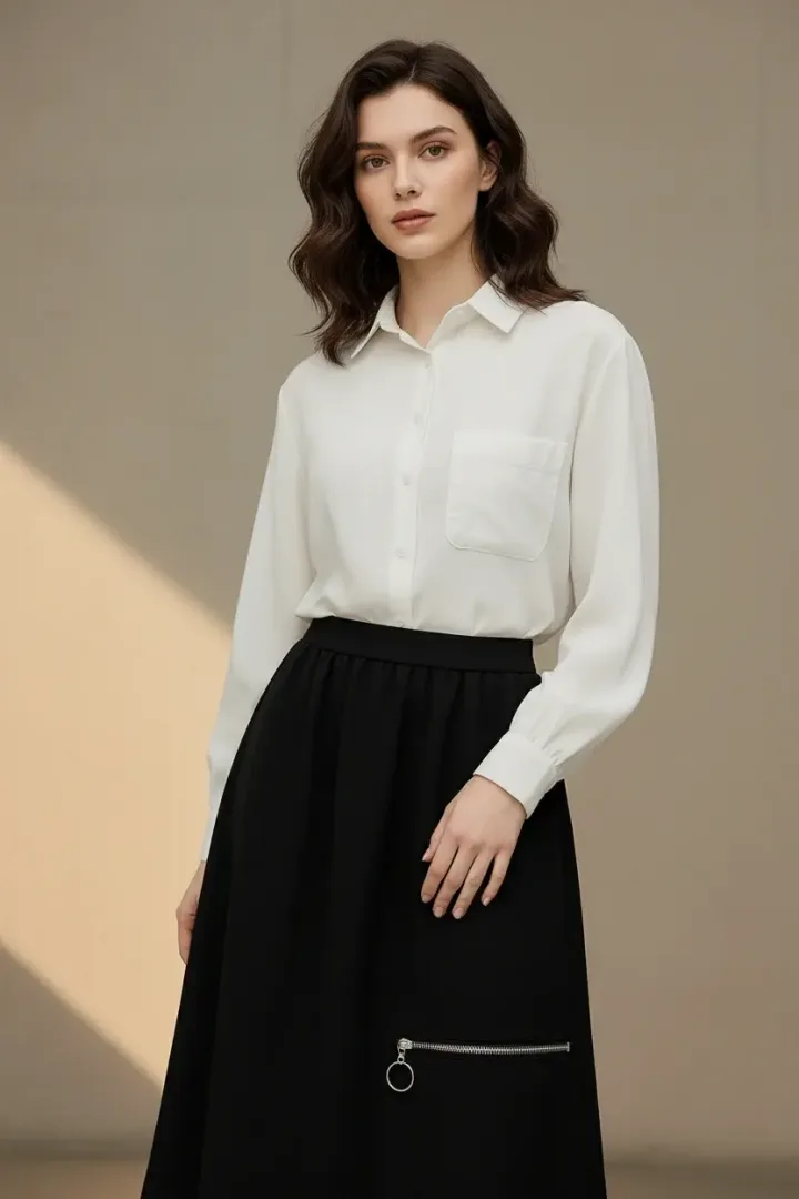 Юбка с молнией «XETY»