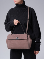 Замшевая сумка Nadi DBR 31356 капучино