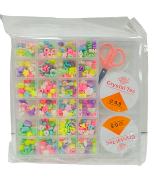 Набор бусин для создания украшений , в ассортименте