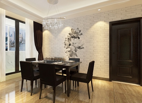 Панель ПВХ фотопечать 3D Panda Цветочные узоры 2700х250 мм