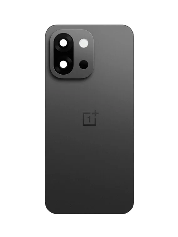 Задняя крышка для OnePlus 13T черная (Cloud Ink Black) со стеклом камеры