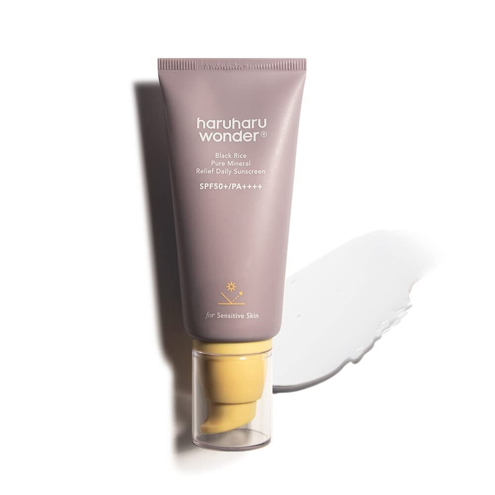 Солнцезащитный крем Haruharu WONDER Black Rice Pure Mineral Relief Daily Sunscreen SPF50+ PA++++