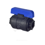 Кран шаровой компрессионный ПЭ Ду 36 1 1/2"x1 1/4" ВР/ВР Ру16 VALFEX 1210011112114