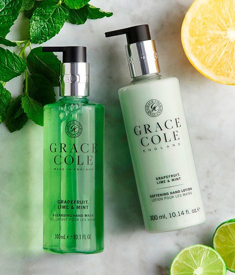 Грейпфрут, лайм и мята мыло для рук, Grace Cole