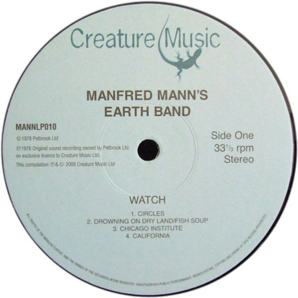 Manfred Mann's Earth Band / Watch (LP)