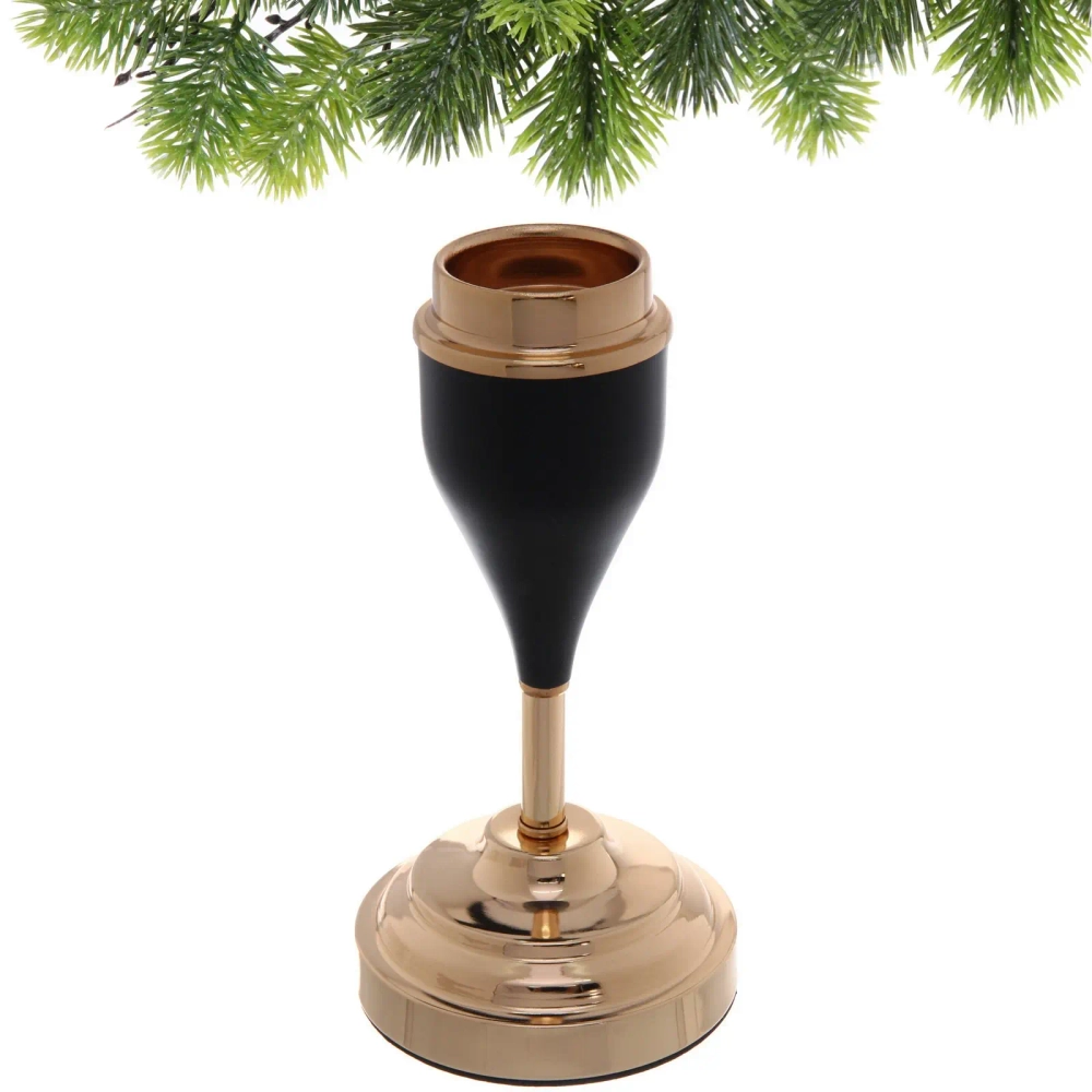 Подсвечник «BLACK HEART» 23*11,5*11,5 см, Черный