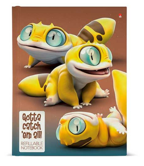 Тетрадь 80 л. на кольцах со сменный блок ом БРУНО ВИСКОНТИ Глазастики (7-80-081/39)