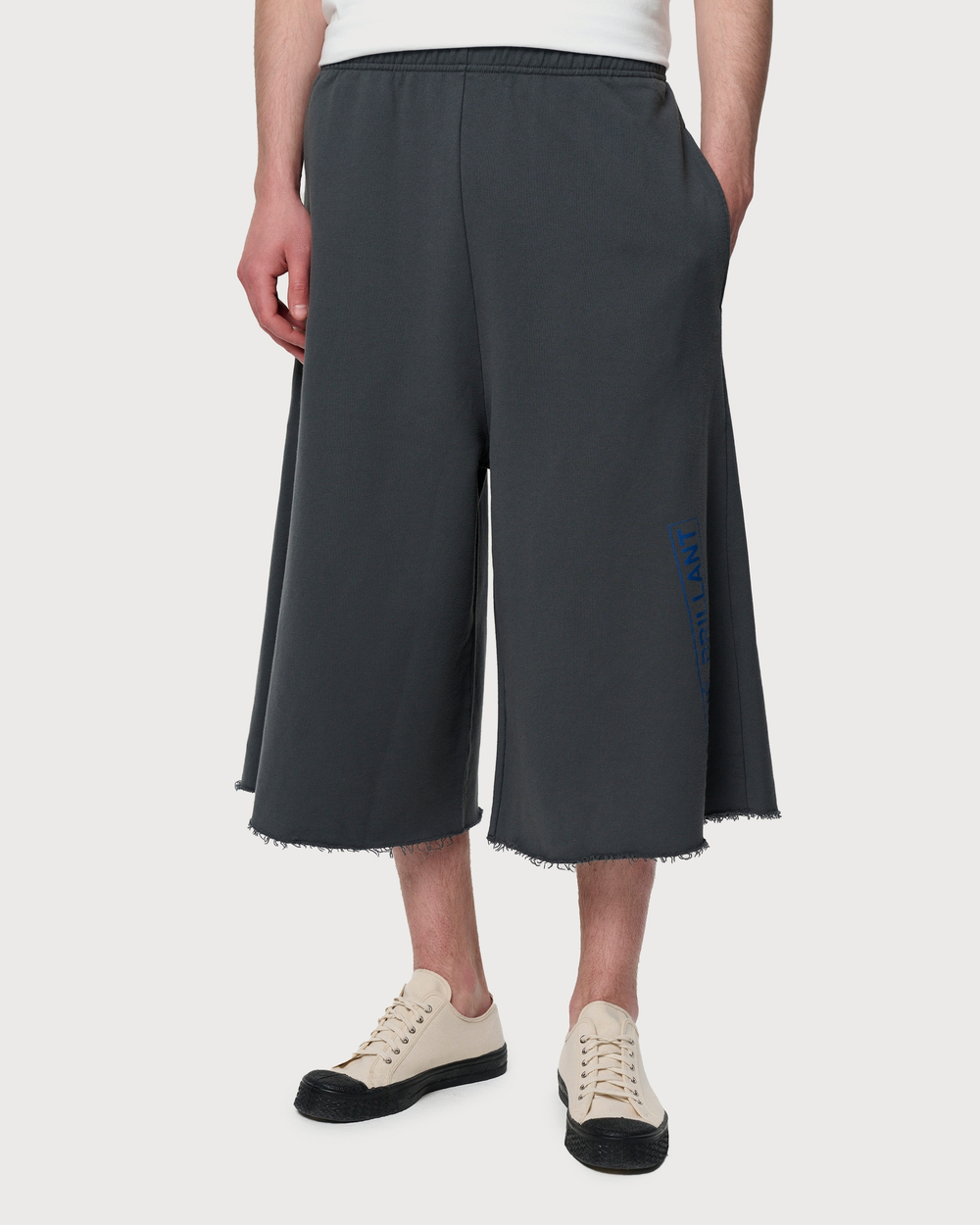 MM6 MAISON MARGIELA ШОРТЫ МУЖСКИЕ УДЛИНЕННЫЕ СЕРЫЕ