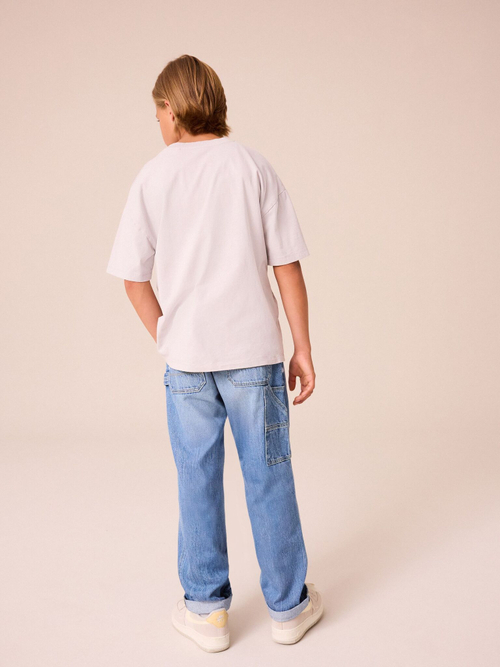 Джинсы для мальчика Next B47-948, Голубой