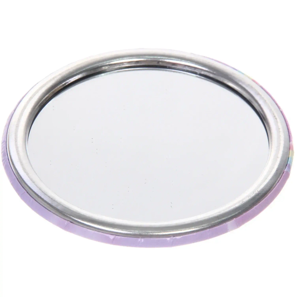 Зеркало косметическое круглое «КОЛЛЕКЦИЯ МАРЦИПАН», сияй, d-7,5см (пакет с подвесом)