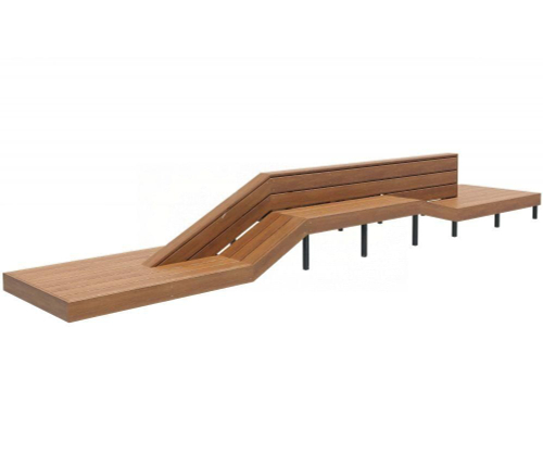 Скамейка стальная «Всплеск»