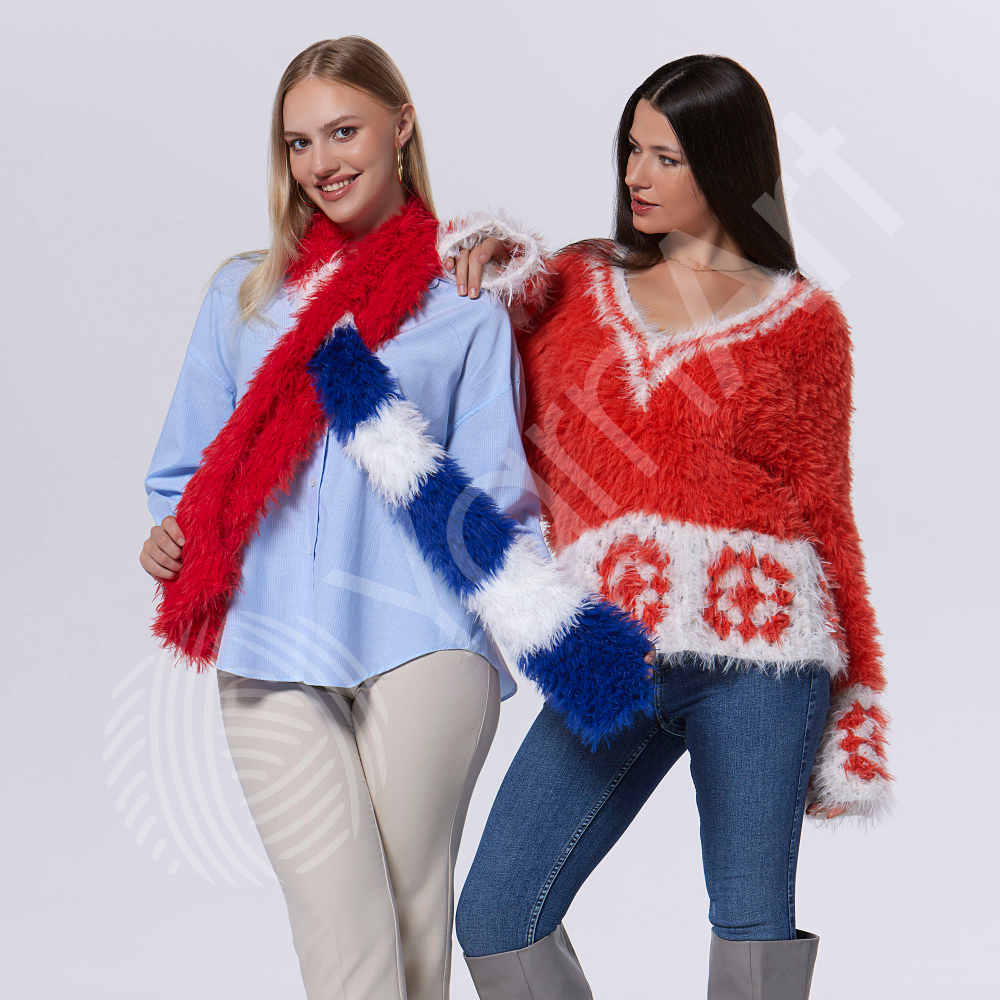 Пряжа YarnArt Piuma (4408)