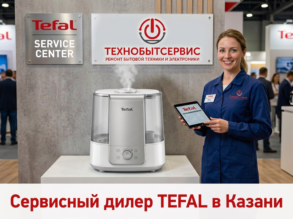 Ремонт увлажнителя воздуха Tefal в Казани