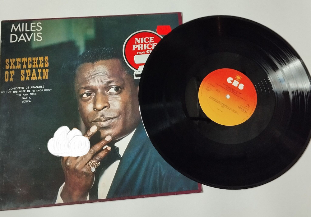 Винтажная виниловая пластинка LP Miles Davis Sketches Of Spain (Holland 1980)
