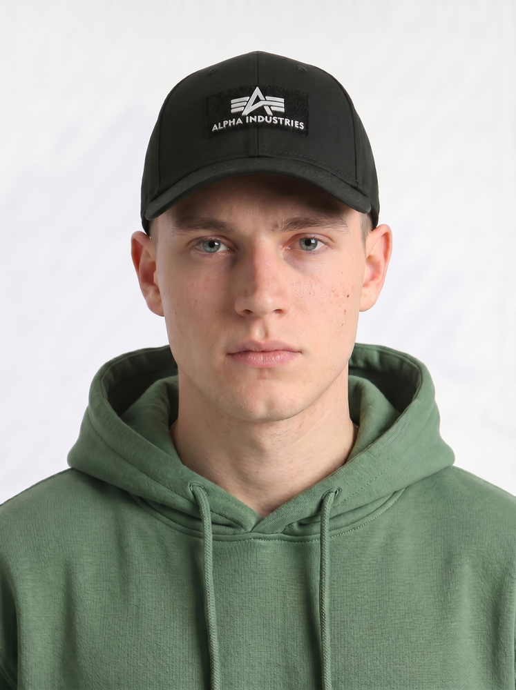 Бейсболка Alpha Industries Cap VLC II Black (Черный)