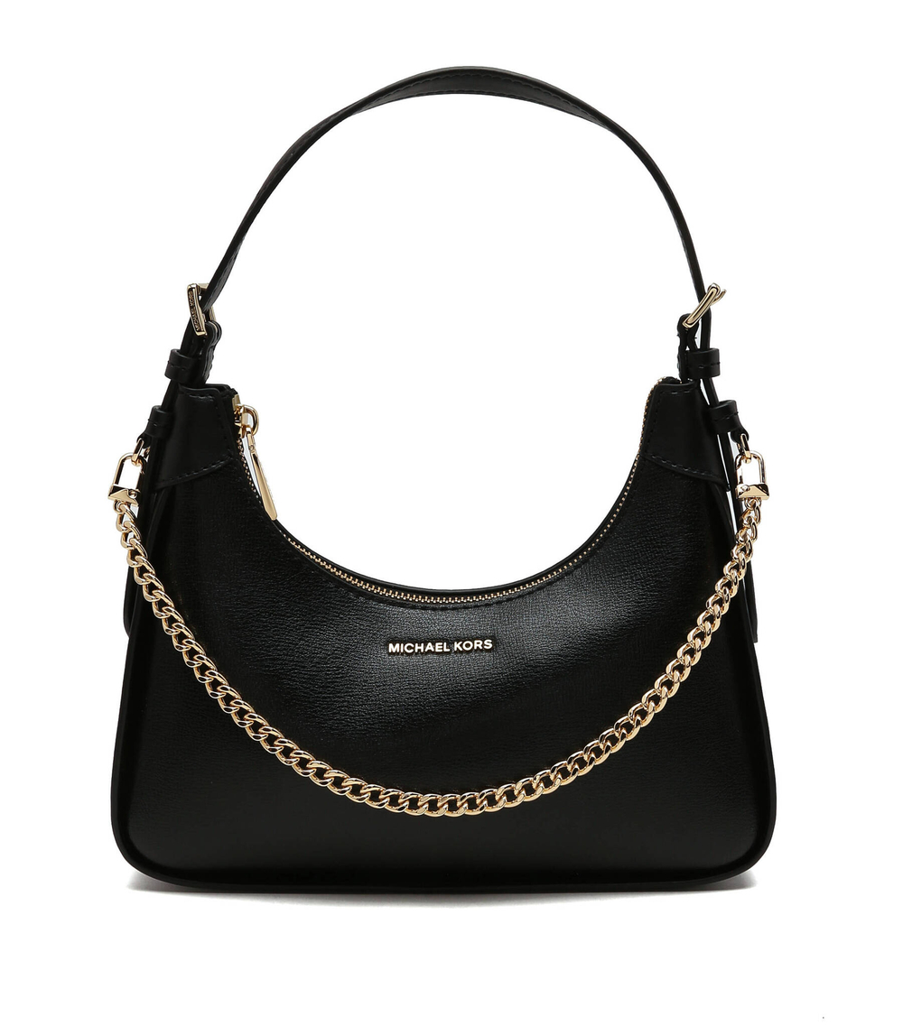 Кожаная сумка хобо Michael Kors - черный(32R3G3WN6L)