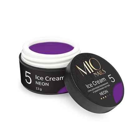Гель MIO NAILS  "ICE CREAM GEL" - NEON № 05 , 13 гр