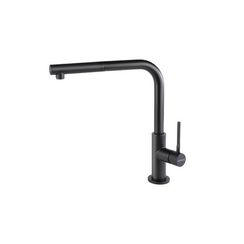 Смеситель Falmec TREVI CORNER MATT BLACK (однорычажный, матовый чёрный)