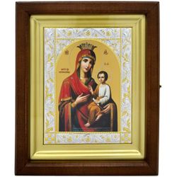 Скоропослушница Божья Матерь. Икона, писанная в монастыре.