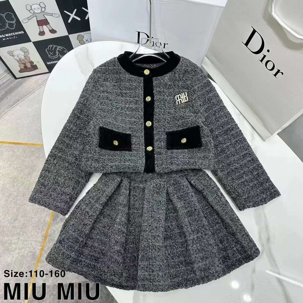 Юбка и кофта Miu Miu для девочки