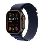 Умные часы Apple Watch Ultra 2 (2024) GPS + Cellular, 49mm, Black Titanium Case with Navy Alpine Loop M, (Темно-синий)