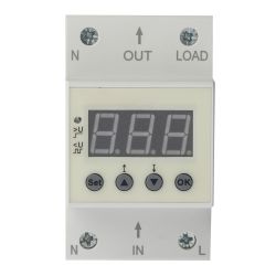 Реле контроля напряжения ЭРА PRO NO-903-41 РКН-1 63А электронный дисплей