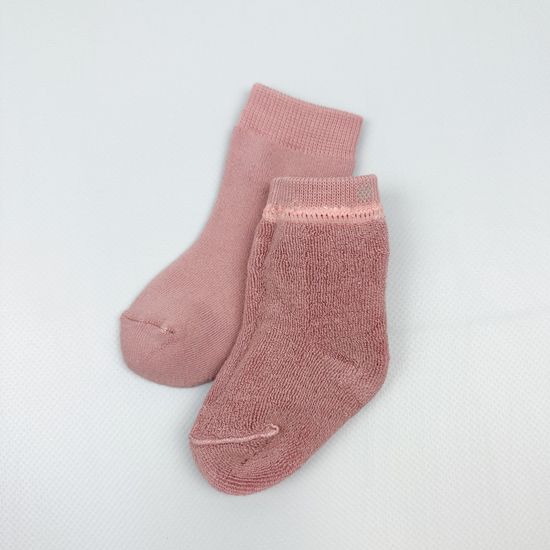 Носочки махровые, Пепельная роза