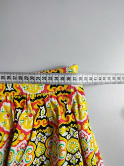 Юбка летняя с ярким узором 46-48 размер