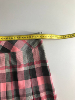 Юбка Bravo клетчатая, визуально 52 размер, новая