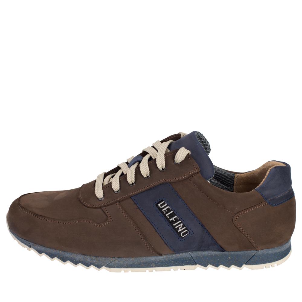 701396 полуботинки мужские коричнево-синие