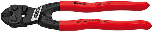 Кусачки усиленные KNIPEX CoBolt® черненые 200 мм 7101200SB