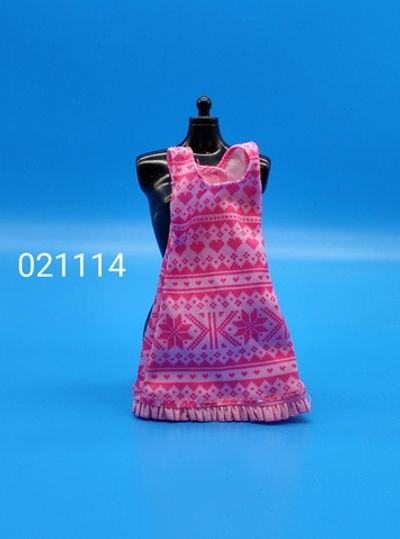 Одежда для куклы Барби - на подростка платье 021114