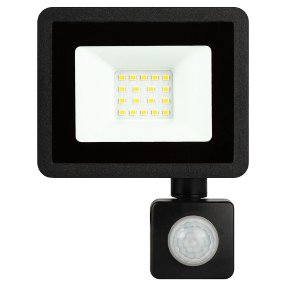 Прожектор светодиодный уличный ЭРА LPR-042-2-65K-020 20Вт 6500К 1600лм IP44 регулируемый ИК датчик