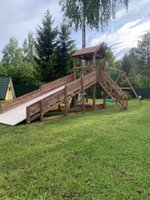 Зимняя горка "Метелица" 12 метров и 4,5 метра