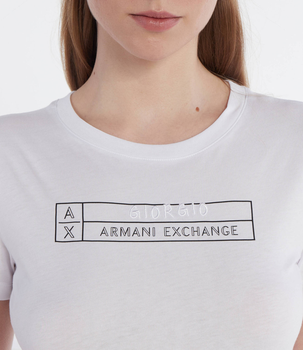 Футболка Armani Exchange - белый(3DYT01 YJ3RZ)