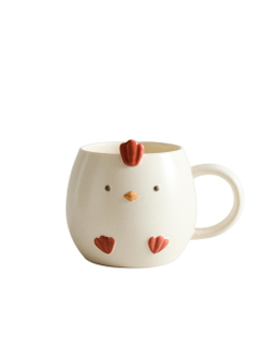 Zara Home кружка из фарфора, цвет разноцветный, 14 см
