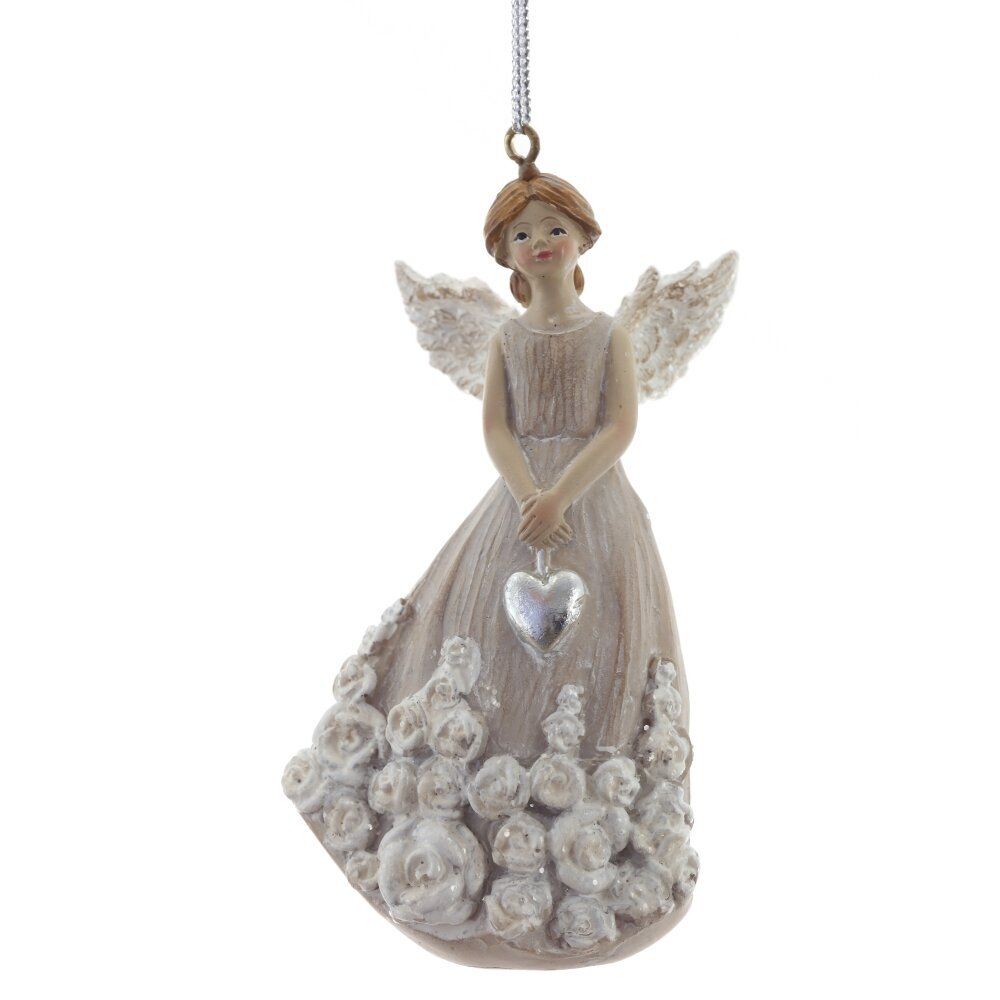 GAEM Фигурка декоративная подвесная "Ангел", L5 W3,5 H9,5 см, 2в.