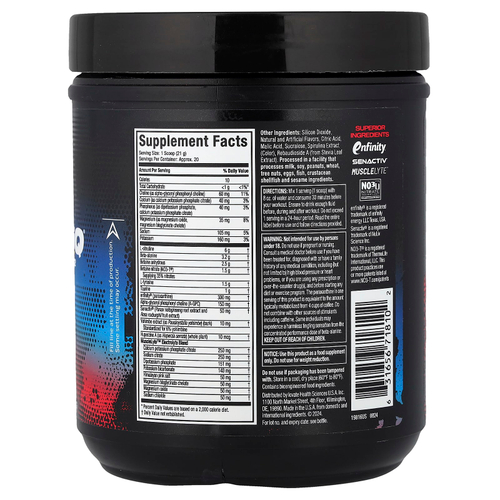 MuscleTech, EuphoriQ® Pre-Workout V2, Rocket Pop, 414 г (14,62 унции)